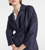 Leisure Visone cotton-blend jersey jacket