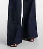 High-rise wide-leg jeans