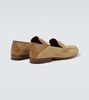 Plymouth suede penny loafers