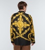 Maschera Baroque Print Silk Shirt