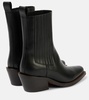 Western Touch leather Chelsea boots