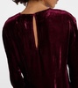 Jody velvet maxi dress