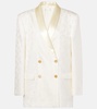 Jerome silk jacquard blazer