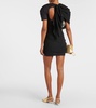 La Robe Castagna draped minidress