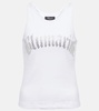 Logo cotton tank top