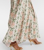 Espliego cotton floral maxi dress