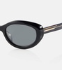 x Oliver Peoples 1969C oval sunglasses