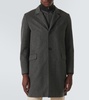 Martingala cashmere coat