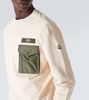 Cotton-blend sweatshirt