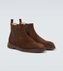 Suede Chelsea boots