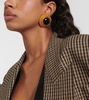 Embellished clip-on earrings