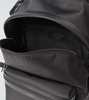 Nylon and leather City backpack