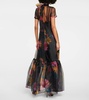 Calluna ruffled maxi dress