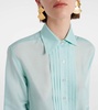 Silk batiste shirt