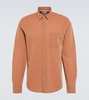 La Chemise Meio cotton and wool shirt