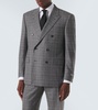 Prince of Wales checked wool suit