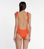 Cave Explorer polka-doe swimsuit