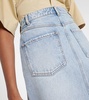 Piave denim maxi skirt