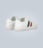 New Monaco Striped Leather Sneakers