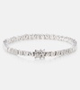 18kt white gold bracelet with diamonds