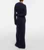 Brogan cashmere and silk maxi dress