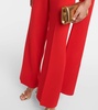 Bow-detail asymmetric cady jumpsuit