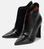 Clara leather ankle boots