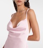 Grace satin slip dress