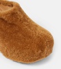 Faux fur clogs