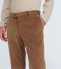 Pantaflat cotton corduroy slim pants