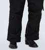 Wide-leg technical cargo pants