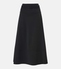 Leisure jersey midi skirt