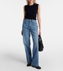 Annina mid-rise wide-leg jeans