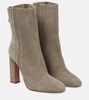 Suede ankle boots