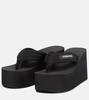 Platform thong sandals