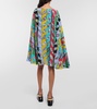 Girandole silk kaftan