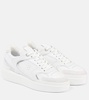 Hollywood 29A leather-trimmed mesh sneakers