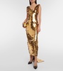 Jacira sequined gown