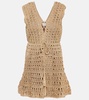 Jennifer crochet cotton minidress