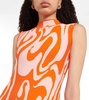 Teglia printed midi dress