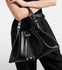 Cinch M leather bucket bag