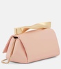 Twist Mini leather clutch