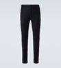 Leisure City wool and cashmere slim pants