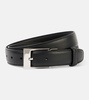 Jewel leather belt