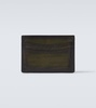 Bambou Scritto leather card holder