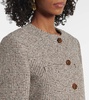 Shamo Bolero linen-blend jacket