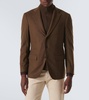 New Order layered cashmere jacket