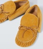 Corduroy moccasins