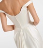 Bridal Nova Camille satin gown