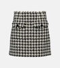 Adriel houndstooth miniskirt